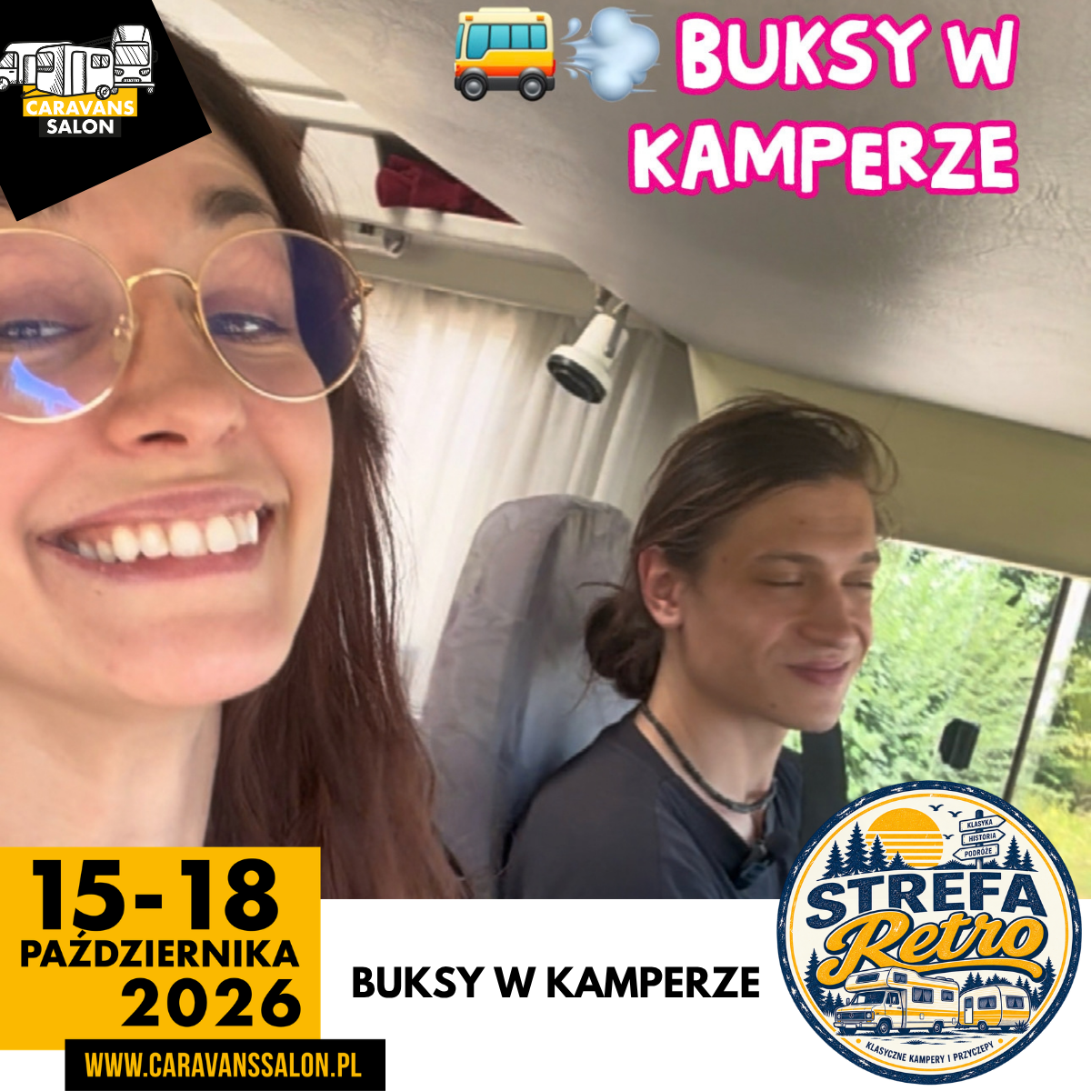 Buksy w Kamperze – Strefa Retro