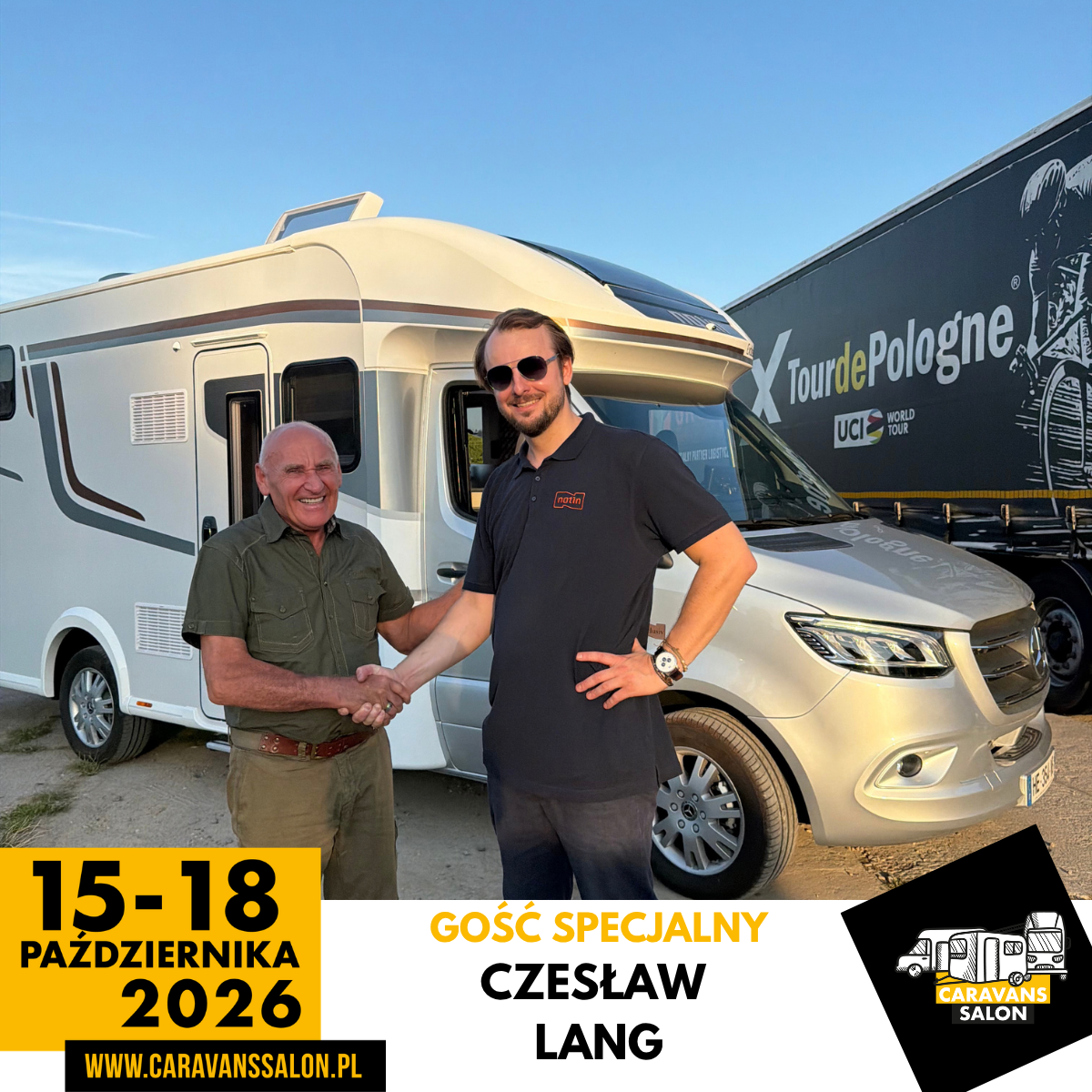 Czesław Lang – gość specjalny Caravans Salon Poland 2026