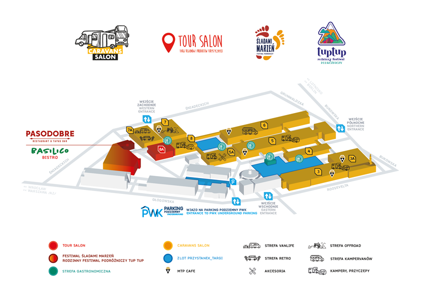 Mapa Caravans Salon Poland 2026